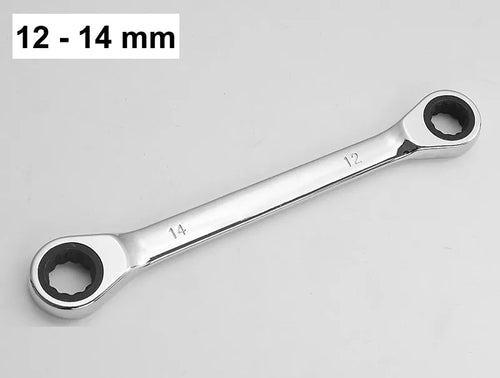 Double Head Ring Ratchet Wrench 8/9/10/11/12/13/14/15/16/17/18/19mm