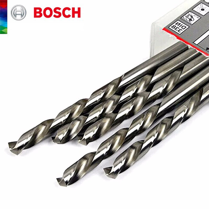 Bosch Professional 10-teiliges PointTeQ Sechskantbohrer-Set für Metall 