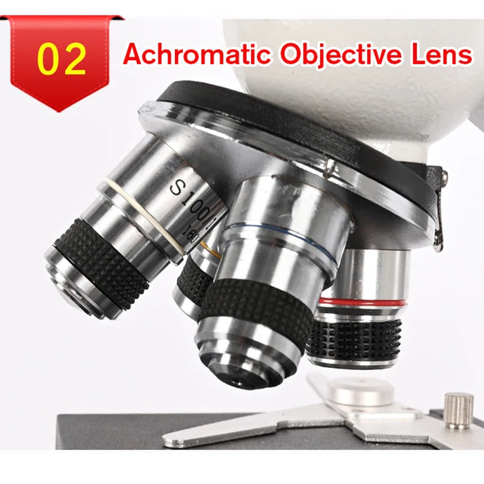 40X-2500X Trinocular Compound Microscope