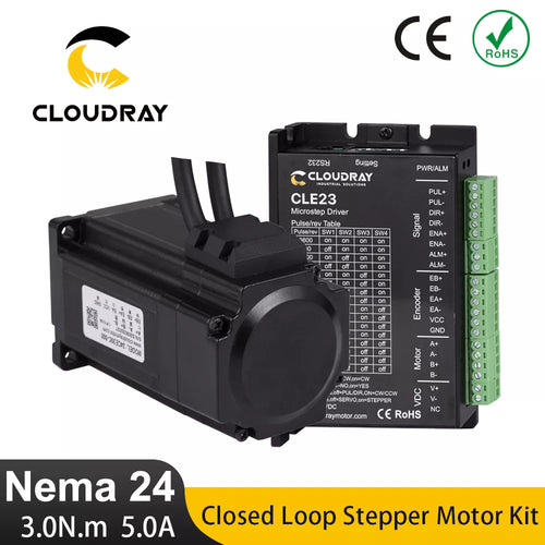 Cloudray Nema 24 Closed Loop Stepper Motor with Encoder – 3.0N.m