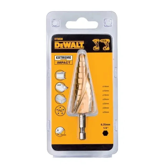 DEWALT DT5026 DT5027 DT5030 DT5031 Hole Enlarger Step Drill 1/4 Hex