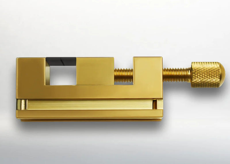 Brass Mini Precision Bench Vise – Watch Repair Jewelry Micro Clamp Tool