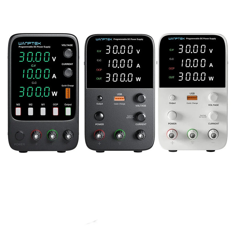 APS3010H / WPS3010H Adjustable DC Power Supply 30V 10A with USB Interface | Digital Lab Bench Power Supply with Memory Function