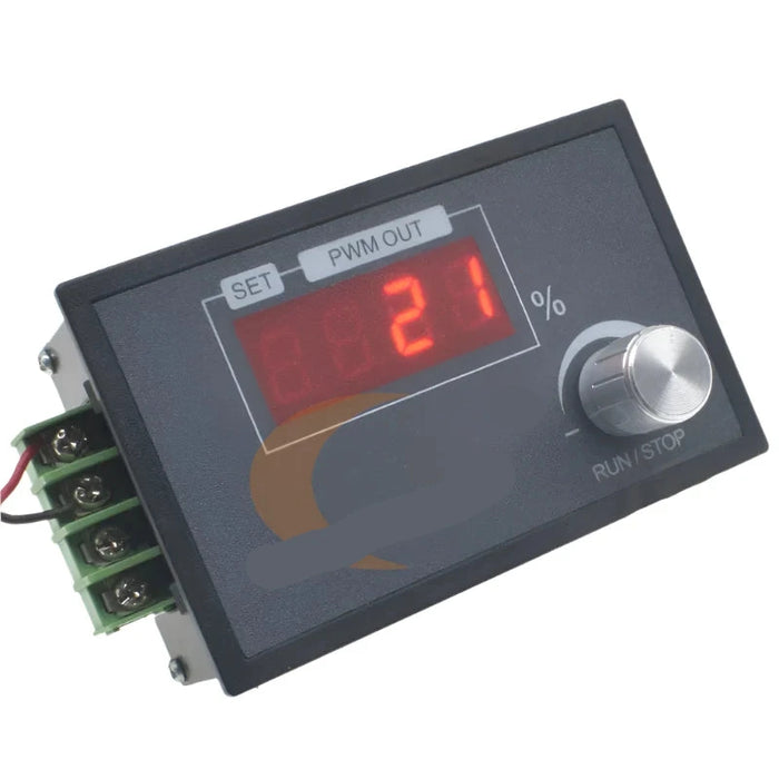 DC 6V-60V PWM Motor Speed Controller with Digital Encoder Knob