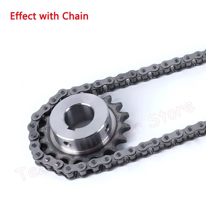 21T-32T 08B Industrial Drive Sprocket Wheel 45# Steel Chain Gear