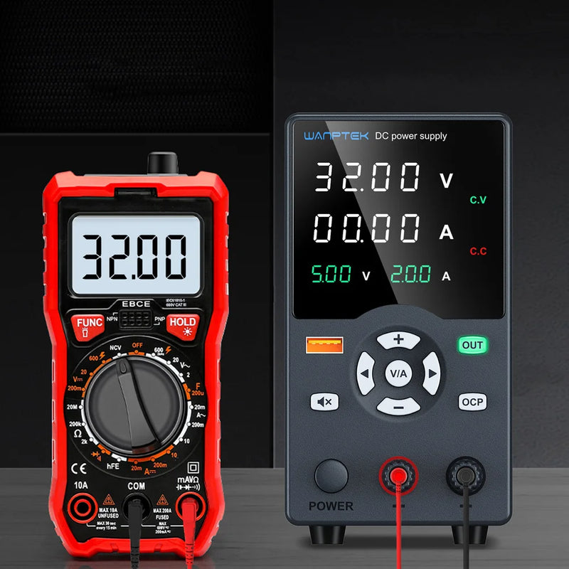 Adjustable DC Bench Power Supply 30V 5A–10A USB Display Lab Voltage Regulator (GA3010H / DPS3010U)