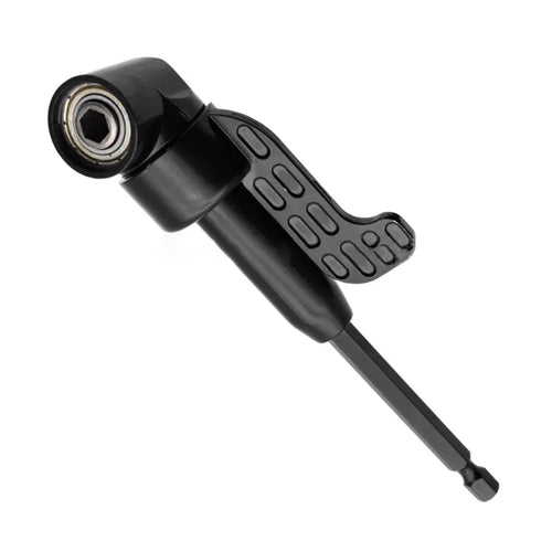 Accesorio para taladro en ángulo recto de 105 grados y extensión de ángulo flexible 