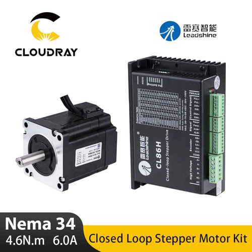 Leadshine Nema 34 4.6N.m Closed-Loop Stepper Motor with Encoder – CL86H