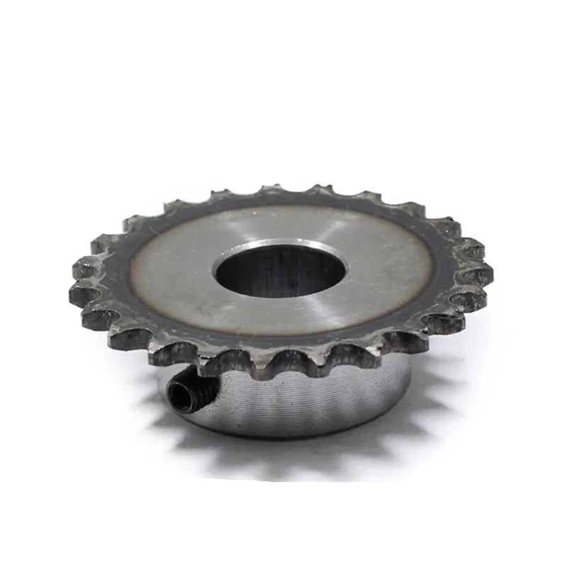 1 pieza 25-40 dientes 04C engranaje de cadena 45 # acero 8mm-15mm diámetro Industrial 