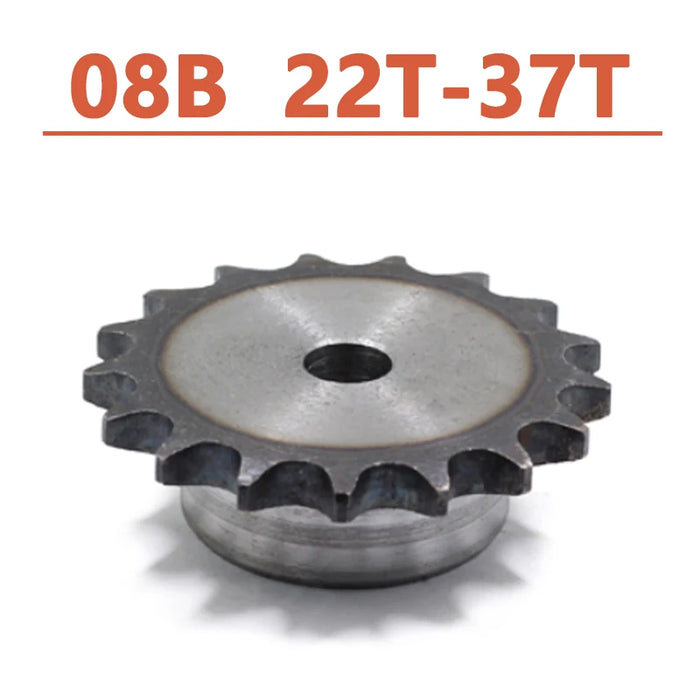 08B 22 Teeth To 37 Teeth Sprocket Wheel Chain Gear Industrial A3