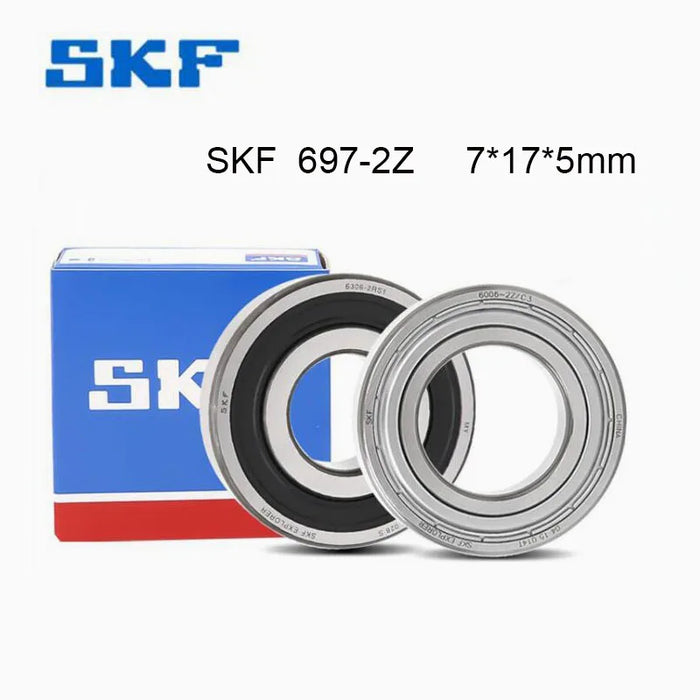 SKF Lager 5 Stück 697-2Z 697ZZ ABEC-9 Kugellager 