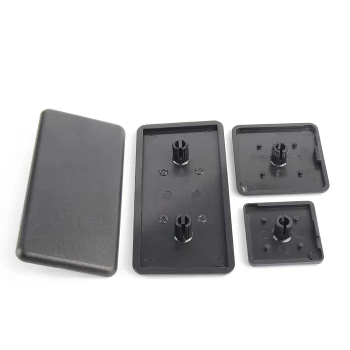 End Cap Plug Face Cover Plate for Aluminum Profile – 10PCS Set