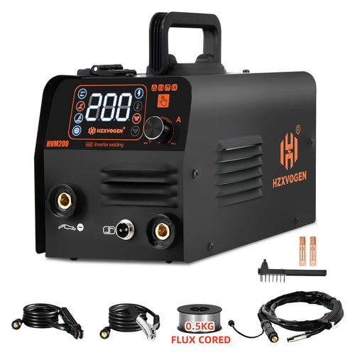 HVM200 MIG/TIG/MMA 3-in-1 Semi-Automatic Welding Machine