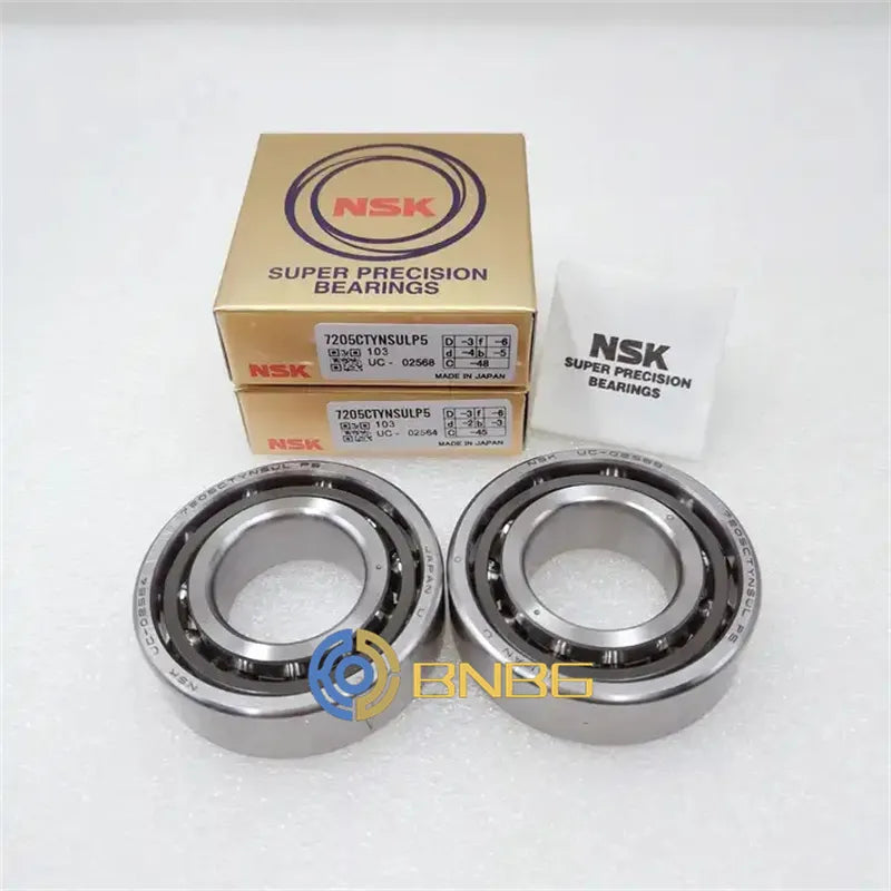 NSK Angular Contact Bearings with Sealing 7200 to 7204