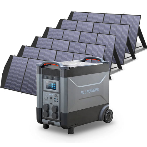 ALLPOWERS 4000W Powerstation with Solarpanel