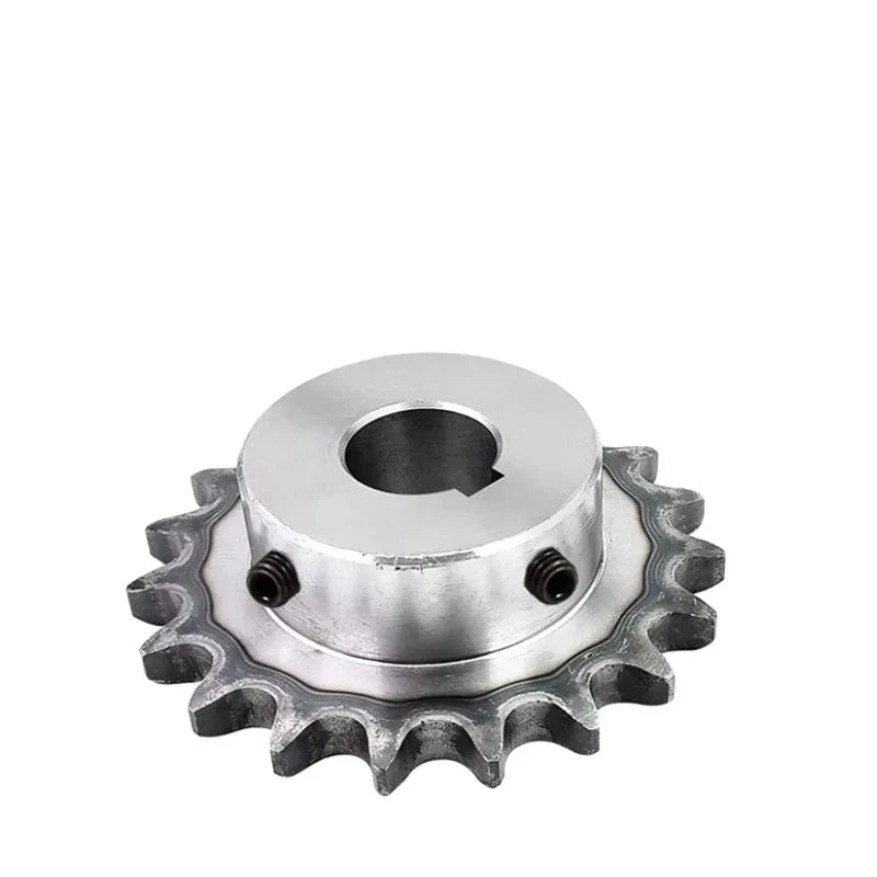 1 rueda dentada de accionamiento Industrial 10T-20T 08B 45# engranaje de cadena de acero 