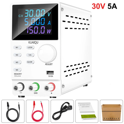 Adjustable Laboratory DC Power Supply - SPSD Series 30V/10A/5A