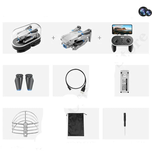 V20 Foldable Drone with 4K Camera, Altitude Hold, and WiFi FPV