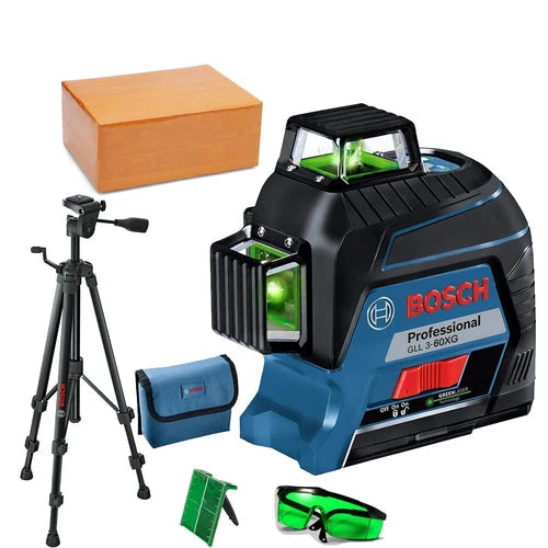 Bosch Green Laser Level 12-Linien 360 Laser Level GLL3-60XG Projektion 