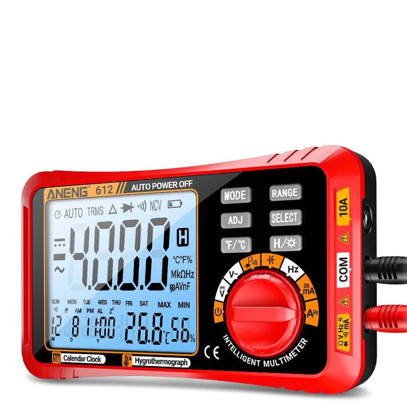 Infinity Multimeter 612 Smart Digital Multimeter (3-in-1) – 4000 Count AC/DC 600V, 10A, Ca ...