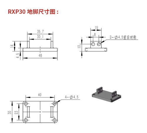 Linear Belt Module Slide Guide Rail – CNC Moving Table with Fixed Base