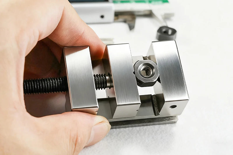 QGG Mini Precision Vise 1" 1.3" 1.5" | Toolmaker CNC Grinding Vise HRC58-62