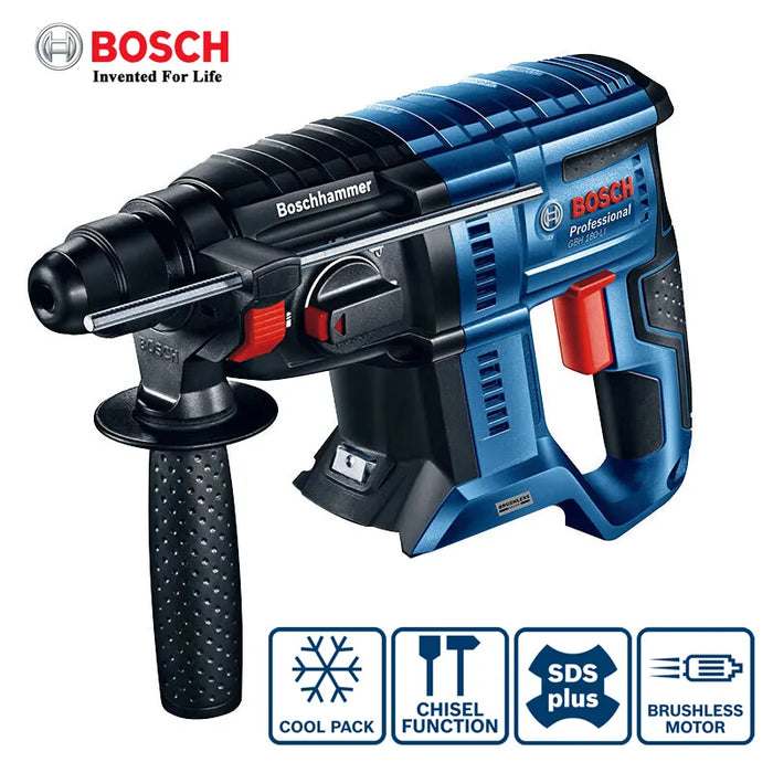 BOSCH Cordless Rotary Hammer Drill GBH 180-LI Brushless 18V Lithium