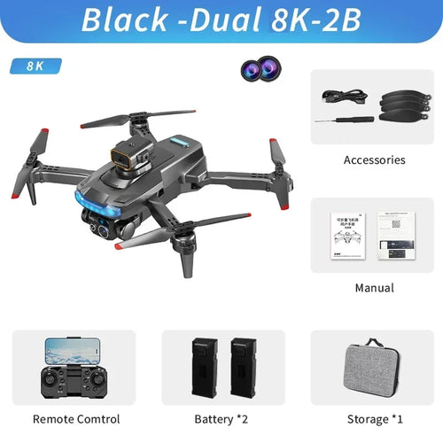 P15 Drone 5G Professional 8K GPS Dual Camera