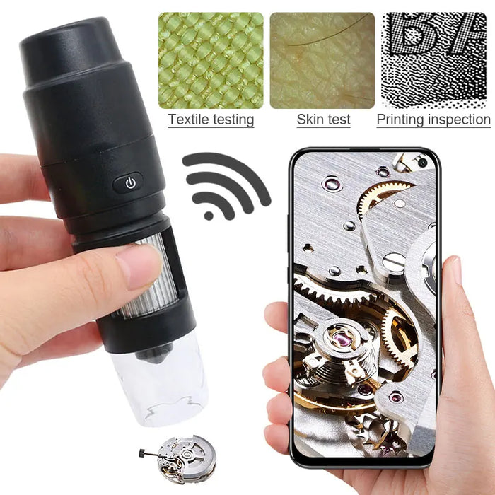 Digital Microscope 50X-1000X with Zoom Camera – WiFi or USB Connectivity