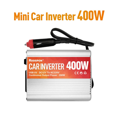 Mini Car Inverter 200W 400W 600W Modified Sine Wave Power Inverter DC