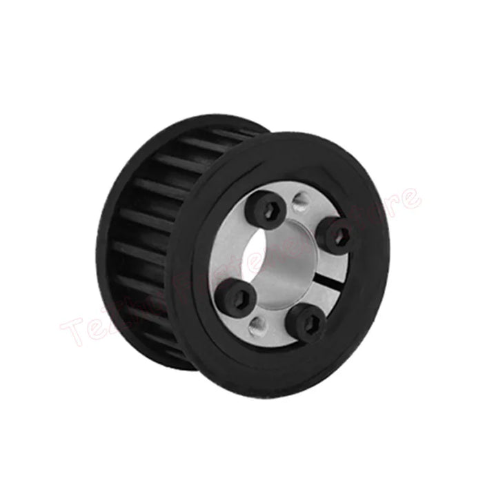 HTD8M Timing Pulley with Keyless Bushing – 18T/19T