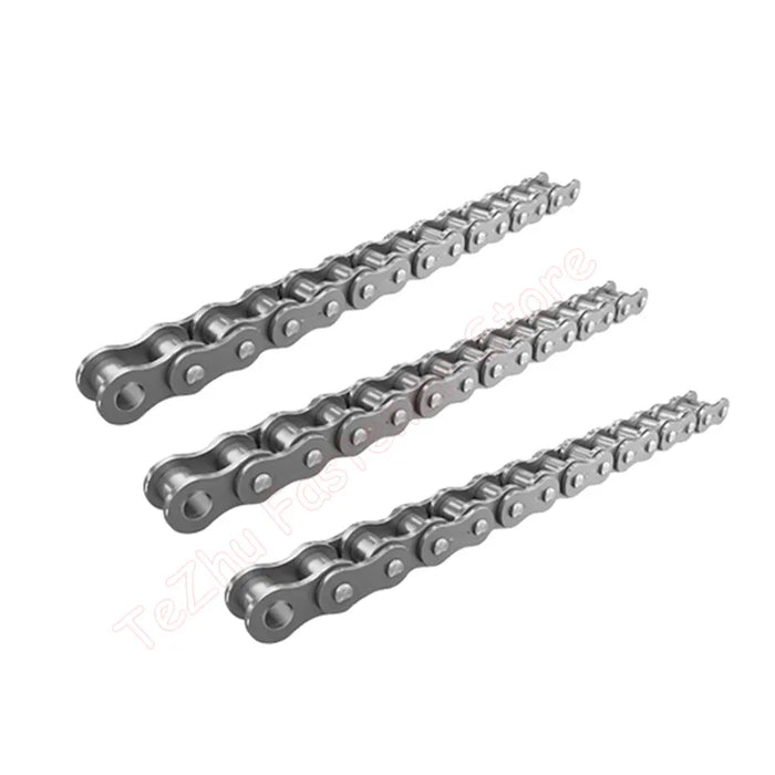 06B & 06C Roller Chain for Industrial Transmission - Available in 1.5 Meter Length with Full and Half Links