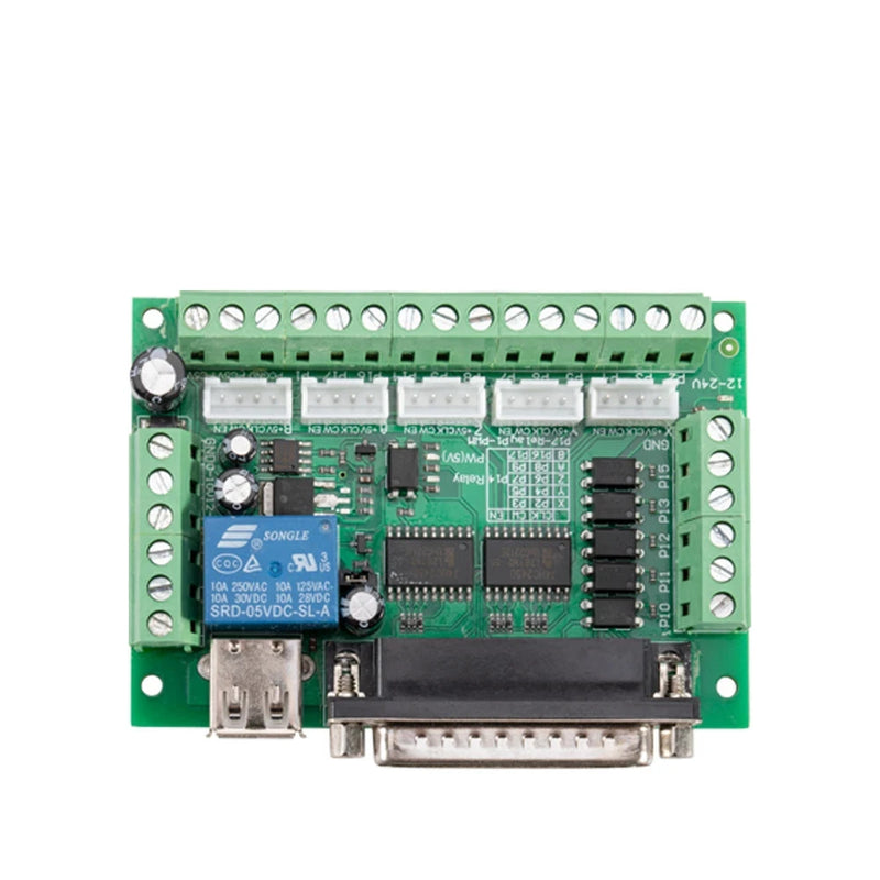 Placa controladora CNC Cloudray, placa USB de 4 ejes/placa LPT DB25 de 5 ejes 
