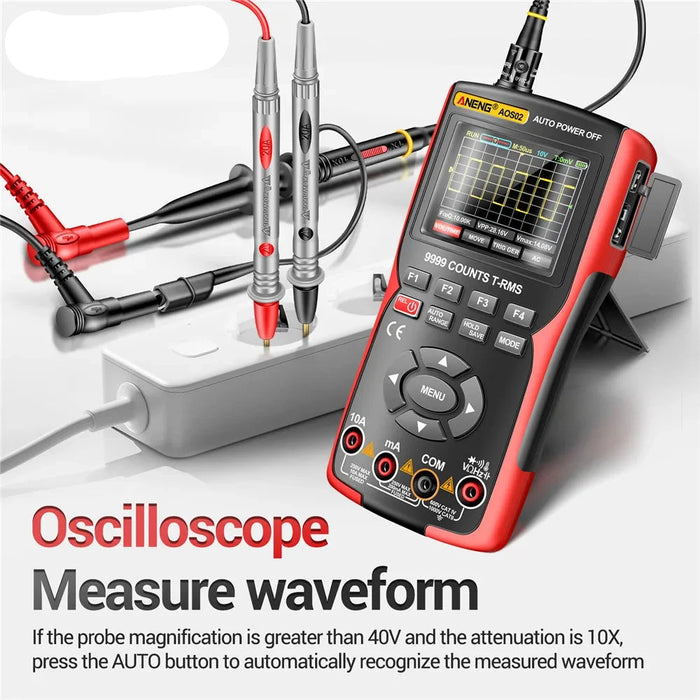 AOS02 Digital Oscilloscope & Transistor Test Multimeter