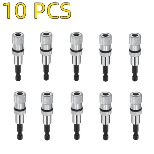 Vástago hexagonal Profundidad del tornillo Portapuntas de destornillador magnético Hex de 1/4 de pulgada 