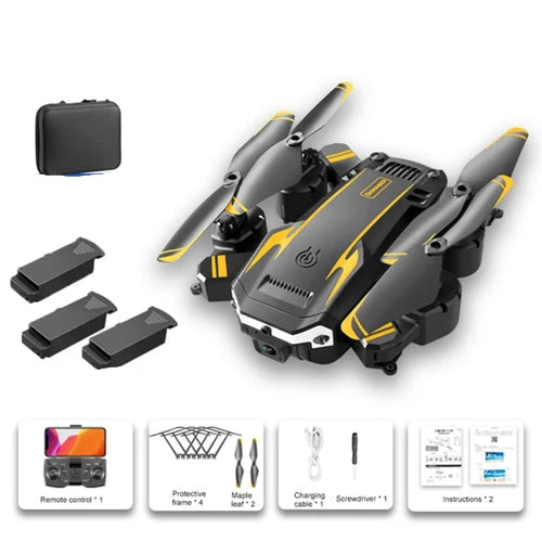 Q6 Quadcopter - 5G WiFi 6K/8K HD Camera, GPS, Foldable Arms