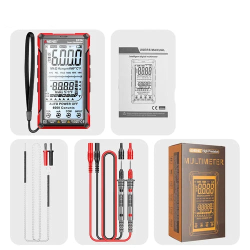 Infrared Laser Smart Multimeter – AC/DC Voltage Tester