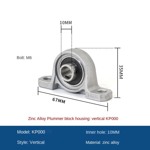 Rodamientos alojados Diámetro 8 mm 10 mm 12 mm y más 