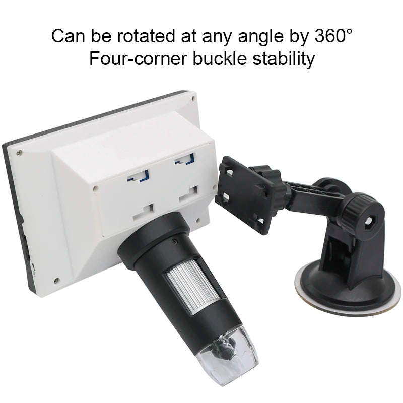 4,3" microscopio electrónico industrial del microscopio 1000X de Digitaces del LCD USB 