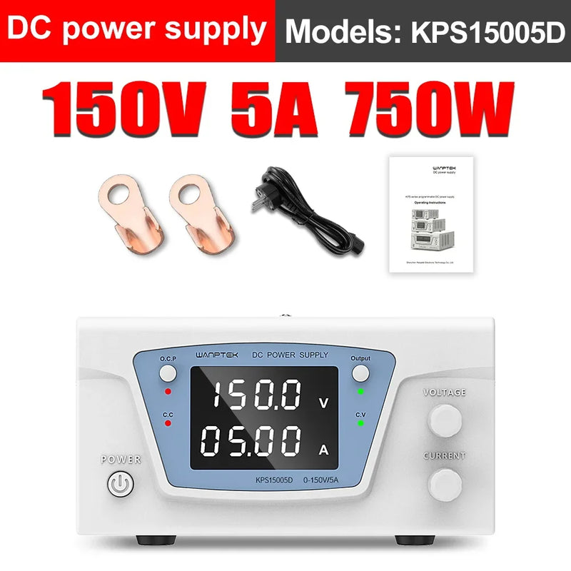 Programmable DC Bench Power Supply RS232/RS485 30V–300V Automatic Voltage Regulator KPS Series