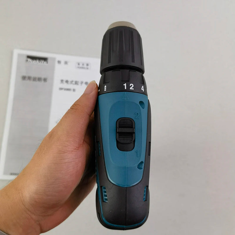 Makita Cordless Screwdriver DF330D – Handheld Driver Drill with Two-Speed Adjustment