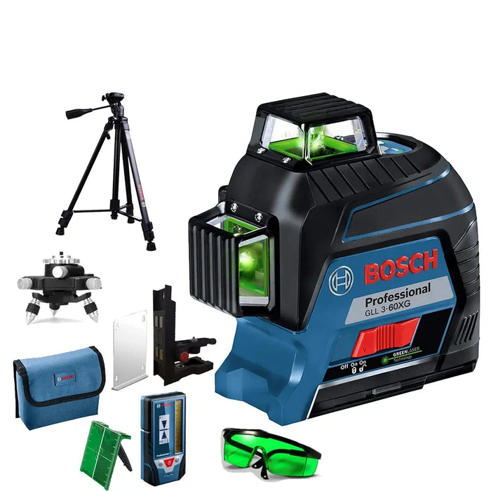 Bosch Green Laser Level 12-Lines 360 Laser Level GLL3-60XG Projection