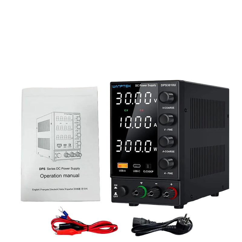 DPS Series Adjustable DC Bench Power Supply 30V–160V (2A–10A) | Stabilized Programmable Laboratory Power Source
