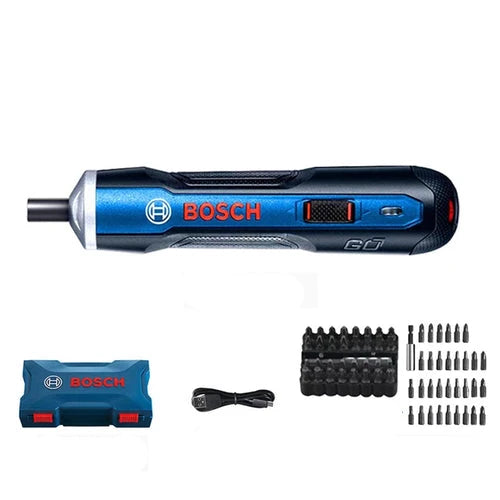 Bosch GO 2 Rechargeable Cordless Screwdriver – Multi-Function Electric Impact Driver