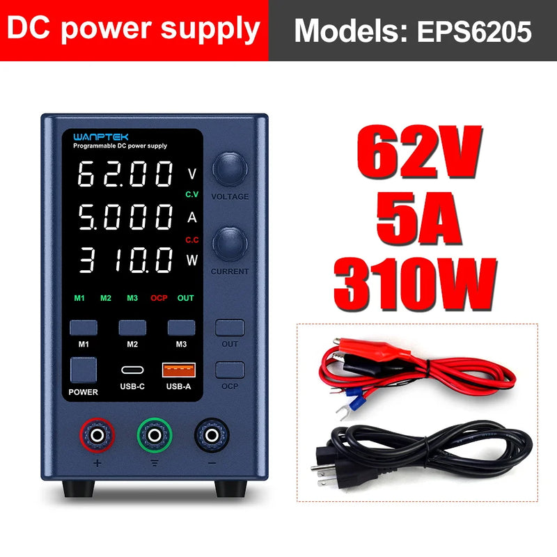 Adjustable DC Bench Power Supply 30V 10A / 60V 5A Digital Lab Voltage Regulator APS3010H