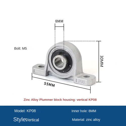 Rodamientos alojados Diámetro 8 mm 10 mm 12 mm y más 