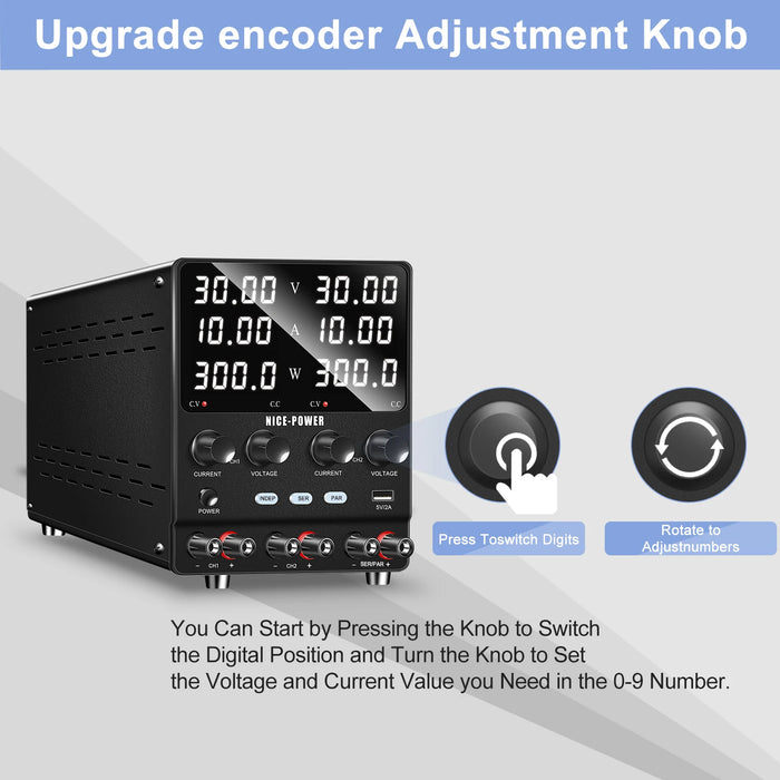 SPSD Series Dual-Channel DC Power Supply