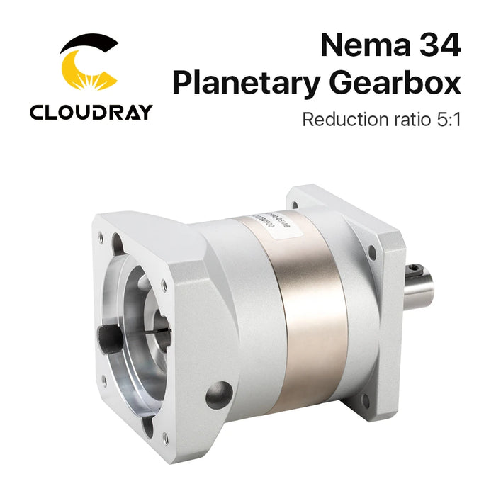 Cloudray Nema 34 Planetary Gearbox - Speed Reducer with 5:1 Ratio