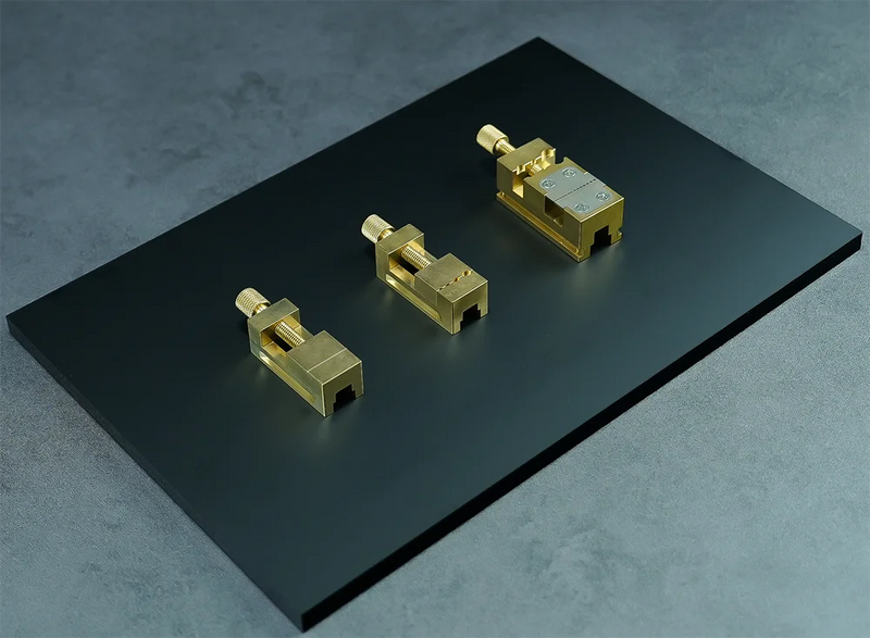 Brass Mini Precision Bench Vise – Watch Repair Jewelry Micro Clamp Tool
