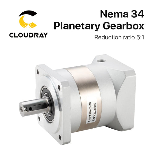 Cloudray Nema 34 Planetary Gearbox - Speed Reducer with 5:1 Ratio